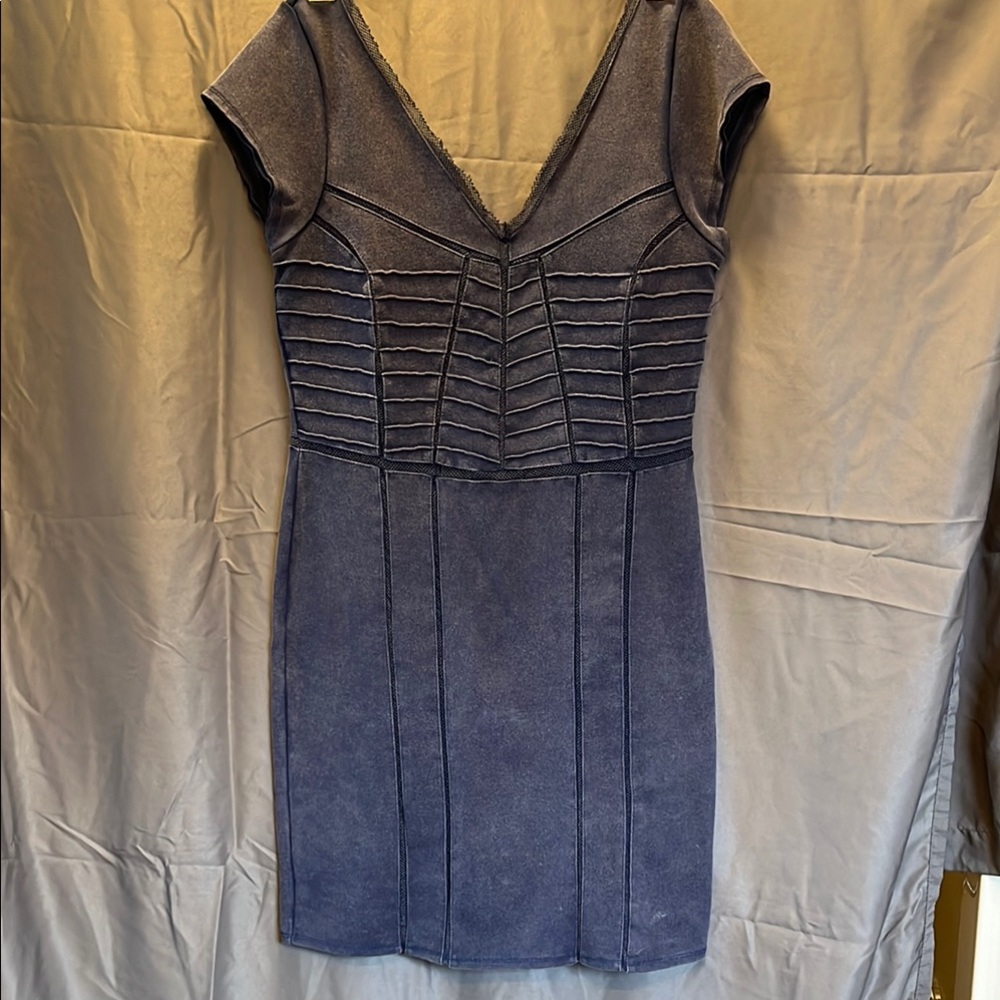 Free People Bodycon Blue Dress